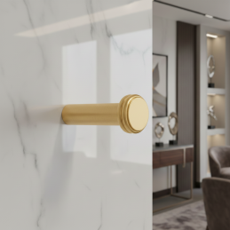 Věšák NURIA / Zlatý leštěný