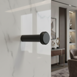 Věšák NURIA / Černý matný