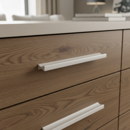 Úchytka PIREA / Bílá matná