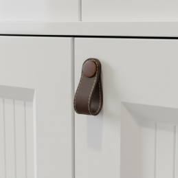 Úchytka knopka CASE / Kůže...