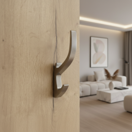 Věšák KOS / Broušený nikl