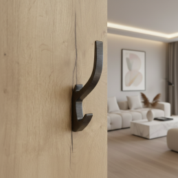 Věšák KOS / Černý leštěný