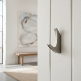 Věšák KOS Mini / Broušený nikl