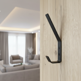 Věšák LEILA XL / Černý matný