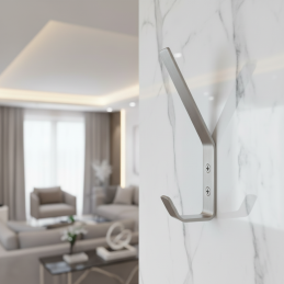 Věšák LEILA XL / Broušený nikl