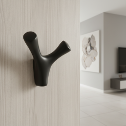 Věšák YPSILON / Černý matný