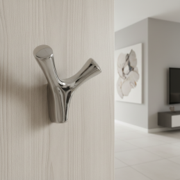 Věšák YPSILON / Lesklý chrom