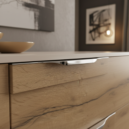 Úchytka CLAUDIA / Lesklý chrom