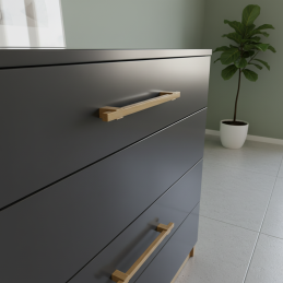 Dřevěná úchytka LEO /...