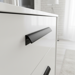 Úchytka NALU / Černá matná