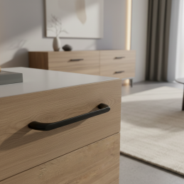 Úchytka PAMELA / Černá matná