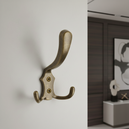 Věšák MIKEL XL / Mosaz patina