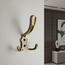 Věšák MIKEL XL / Mosazný...