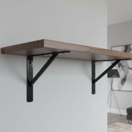 Držák police ELON 300 / Černá