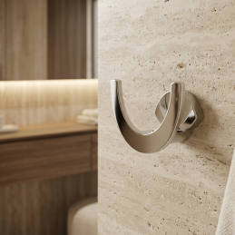 Věšák TAURO / Lesklý chrom