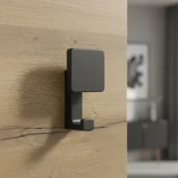 Věšák GINERVA / Černá matná