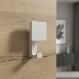 Věšák GINERVA / Bílá matná