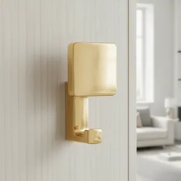 Věšák GINERVA / Zlatá lesklá