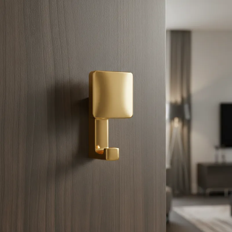 Věšák GINERVA / Zlatá lesklá