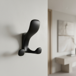 Věšák MESSINA / Černý matný