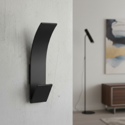 Věšák ALBERTO / Černý matný