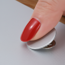 Samolepicí krytka / Aluminium