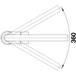 Baterie Blanco DARAS / chrom