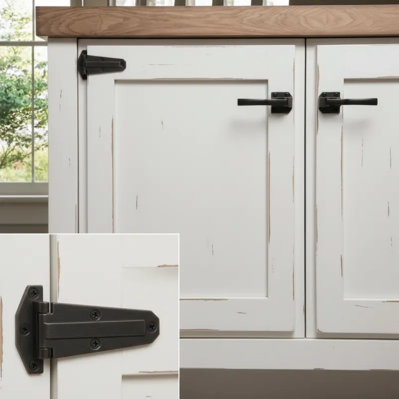 Křídlová záclona LUIS / Antique black