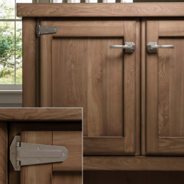 Křídlový závěs LUIS / Nikl