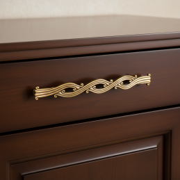 Úchytka PARIS / Staromosazná