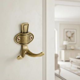 Rustikální věšák VATERLO /...