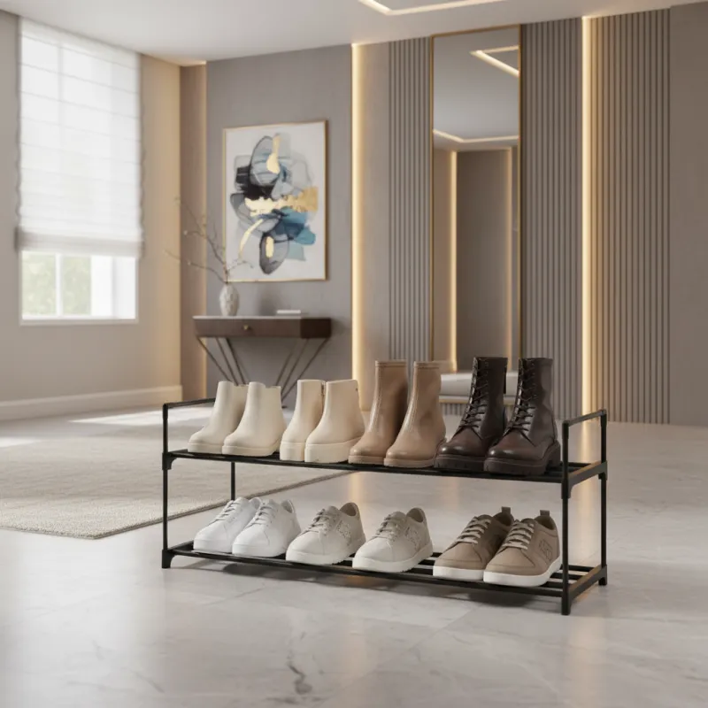 Stojan na boty EKKO LINE DUO / Černý matný