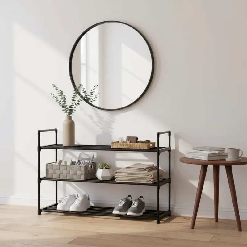 Stojan na boty EKKO LINE / Černý matný