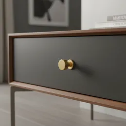 Úchytka knopka RIOX / Broušené zlato