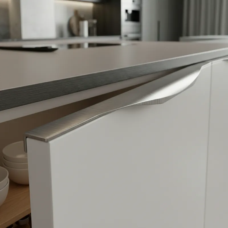 Úchytka na hranu dveří VULCANO / Inox