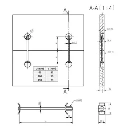 Šroub pro spojování pracovních desek UNI