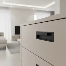 Úchytka pro zarézování DIESEL / Černá matná