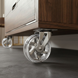 Nábytkové kolečko bez brzdy...