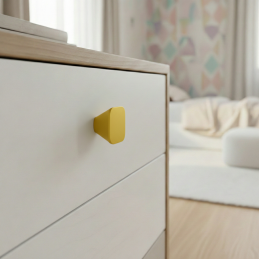 Úchytka knopka VENUS / žlutá