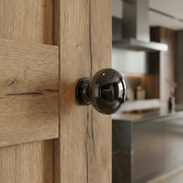 Knopka VALEA / Černý chrom