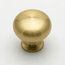 Úchytka knopka VALEA / Zlatá broušená