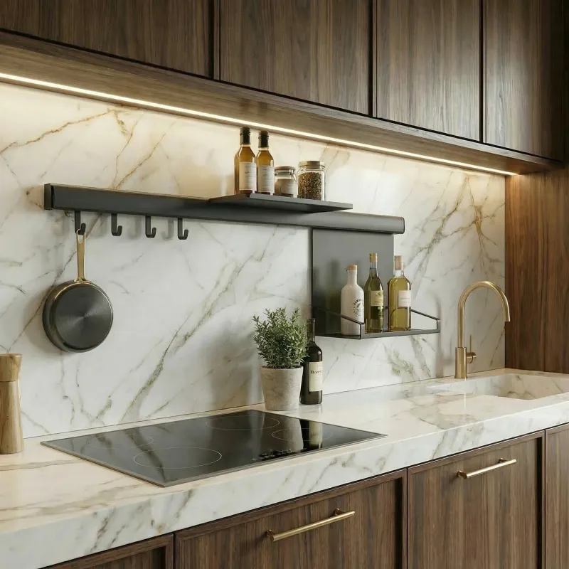 Sada závěsných polic OXXO I 900 mm / Antracit