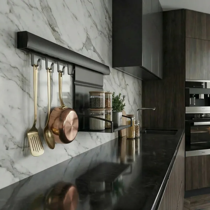 Sada závěsných polic OXXO I 600 mm / Antracit