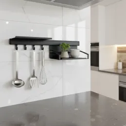 Sada závěsných polic OXXO III 600 mm / Antracit