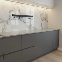 Sada závěsných polic OXXO V 600 mm / Antracit