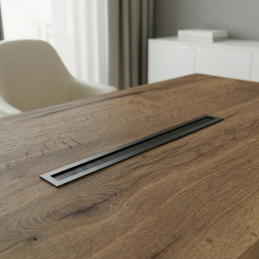 Průchodka na kabely MERIDA SLIM / Černá matná