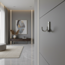 Věšák FABIO Mini / Lesklý chróm