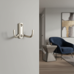 Věšák FABIO Mini / Nikl satén