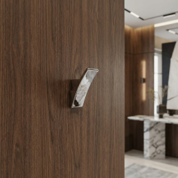 Vešiak MARCO / Lesklý chrom