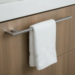 Věšák na ručníky VALENT / Lesklý chrom